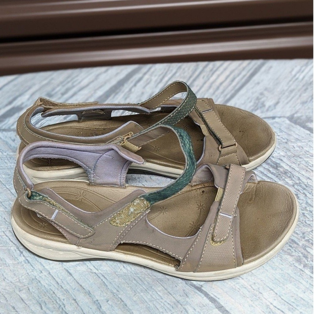 Gorpcore Comfort Easy Spirit Explore24 Nita Hiking Sandals Tan 8.5M